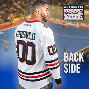 Maillot de hockey avec lettres et numéros cousus Authentique Fabs App Authentique Maillot de hockey d'équipe Maillot de hockey de match - Product Image 2