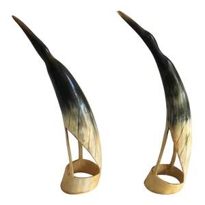 Taza Vikinga de Cuerno de Búfalo Moderna de la Mejor Calidad, Estilo Animal Único, Decoración del Hogar, Artesanía Natural Pulida Ecológica HA - Product Image 4