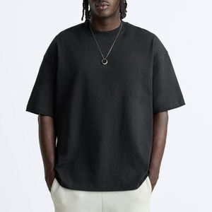 เสื้อยืดผ้าฝ้าย100% รุ่นเฮฟวี่เวตสำหรับผู้ชายเสื้อคอกลมพิมพ์ลายดิจิตอลถักทรงโอเวอร์ไซส์ - Product Image 1