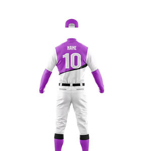 Gute Qualität Großhandel Baseball-Uniform mit Großhandel Polyester Sport Niedrig preis Baseball-Uniform für individuell bedruckte Logo - Product Image 6