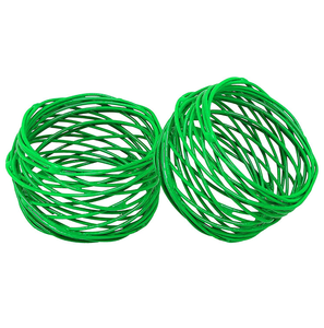 Porte-rond de serviette en métal noir fabriqué en inde décor de table à manger à la maison décoration de table de dîner de fête de mariage porte-papier de soie - Product Image 6