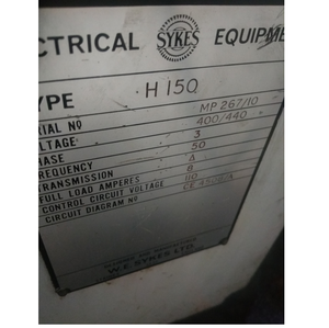 Máquina Hobbing de Engranajes Sykes Gear, Equipo de Corte de Engranajes de Alta Precisión para Uso Industrial - Product Image 2