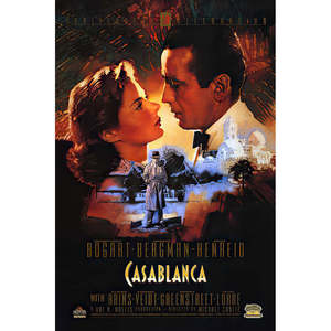 Póster de papel de Casablanca para decoración de pared - Product Image 1