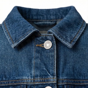 Service OEM disponible Veste en jean pour femmes Qualité respirante Col montant Coton Casual Hiver Mode tendance Couleur personnalisée - Product Image 4