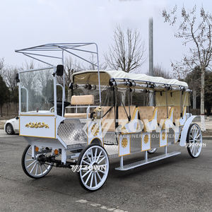 Carruaje Eléctrico Clásico de 4 Ruedas con Color Personalizado, Estilo Real para Bodas, con Capacidad para 4-6 Personas, Buggy Turístico - Product Image 3