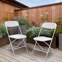 RTS TOP King et Queen chaise de mariage location chaise en plastique chaises pliantes de mariage blanc