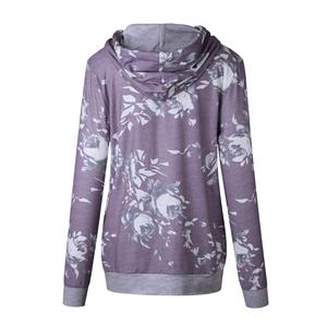 Sudaderas con capucha de nuevo diseño para mujer, sudaderas con capucha de lana, Top corto de algodón polar de invierno para mujer, Sudadera con capucha de gran tamaño para mujer - Product Image 5