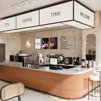 Étagère de présentation pour restaurant, mobilier de bar, étagère de rangement en métal, étagère pour comptoir de magasin, conteneur de présentation, présentoir pour café, thé, desserts