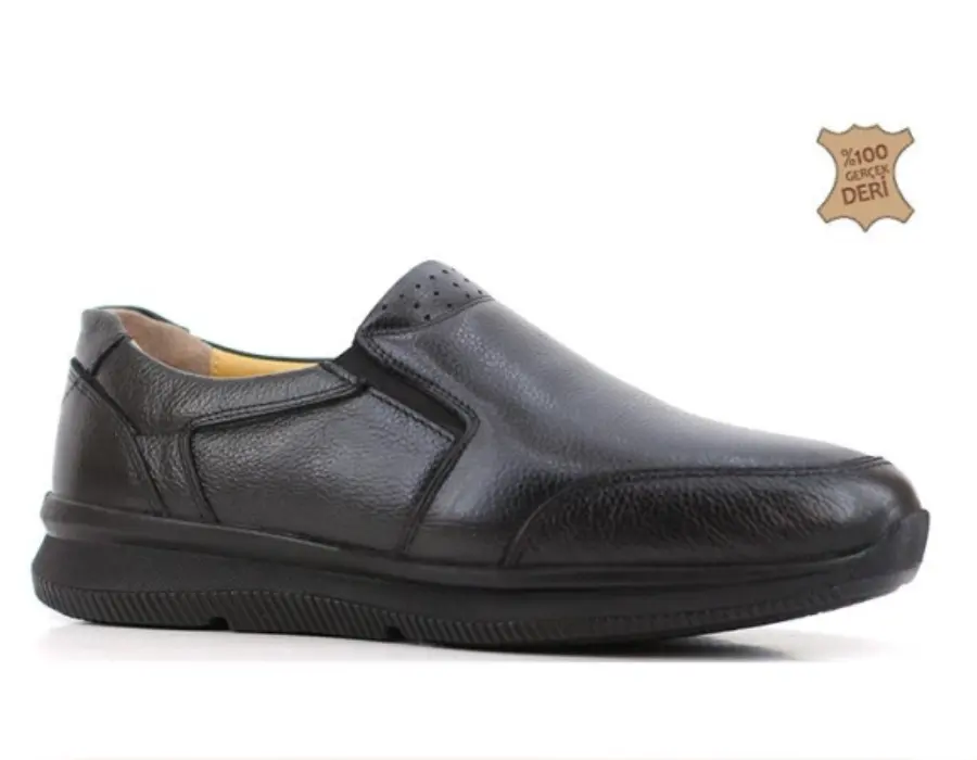 Sapato casual de couro genuíno, sapatos masculinos para escritório, feito por atacado