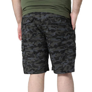 Pantalones cortos cargo informales de algodón para hombre, servicio OEM, secado rápido, alta calidad, precio al por mayor, pantalones cortos cargo - Product Image 2