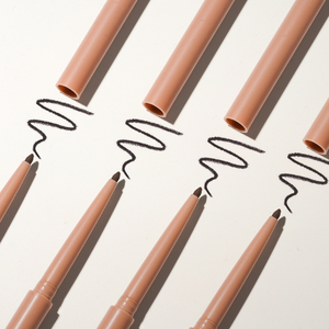 Crayon Eyeliner coloré <span class=keywords><strong>kajal</strong></span> noir mat imperméable à l'eau gel eyeliner marron logo personnalisé marque privée rose anti-taches beige - Product Image 5