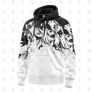 Sweat à capuche pour homme OEM, hiver, 100% coton, uni, teinture unie, coupe ample, poche, tissu léger et respirant, écologique - Product Image 5