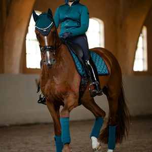 Vendaje protector duradero para piernas de caballo para soporte y comodidad Envolturas de polo ecuestres multiusos Envolturas de polo de caballo/vendajes - Product Image 5