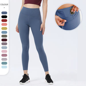 Women's <b>Nylon</b> Spandex Activewear Seamless Workout Leggings Scrunch Butt Yoga <b>Tights</b> for Fitness Sportswear - Product Image 5