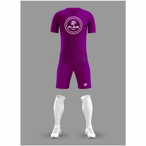 Best Quality 100% Polyester Soccer Jersey Custom Design Short Front Automated Cutting Breathable Comfort OEM Service Available - Product Image 4