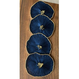 Dessous de verre en résine époxy style Geode pour décoration de table et cadeaux - Product Image 3