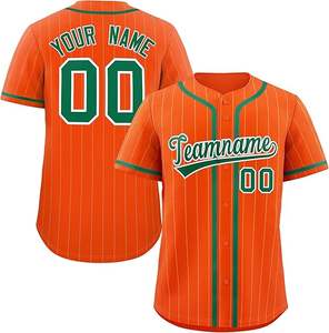 Sublimation Baseball 100% Polyester Jersey Plain Logo Embroidery Baseball Jersey <b>T</b> <b>Shirt</b> - Product Image 1