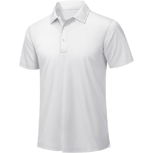 เสื้อยืดโปโลผู้ชายหรูหราแบบสั่งทำผ้าฝ้าย100% คอปกซี่โครงสำหรับฤดูร้อนสีตามสั่ง - Product Image 1