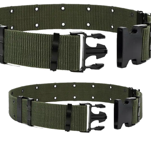 Otro diseño personalizado y material de nailon de color sólido División de guardias personalizada Cinturón estable ceremonial del regimiento - Product Image 3