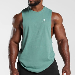 2023 hommes sans manches entraînement débardeur décontracté musculation Fitness vêtements de sport Muscle débardeurs - Product Image 2