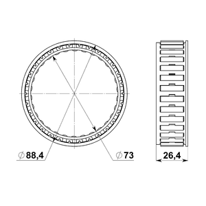 สปริงเบรก SGXX13 สำหรับรถยกอุตสาหกรรม - Product Image 2