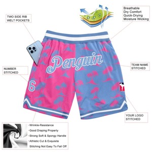 Pantalones Cortos Deportivos Transpirables Personalizados con Malla Impresa, Doble Capa, Secado Rápido, Ligeros, para Correr, Hacer Ejercicio, Gimnasio, para Hombre - Product Image 2
