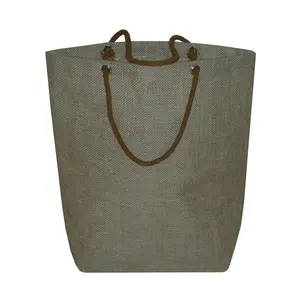 Хорошее качество, самая продаваемая сумка-тоут из джутовой мешковины для вышивания