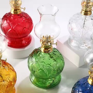 H.M.A artesanías hechas a mano granate acabado madera aceite linterna Vintage Navidad decoración lámpara para estante de cocina o repisa de chimenea - Product Image 4