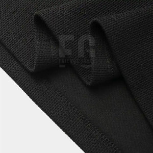 T-shirt Homme Uni à Manches Courtes Col Rond en Coton Tricoté Décontracté avec Logo Avant Coupe Oversize Délavé à l'Acide Style Streetwear Respirant - Product Image 5