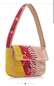 Bolso de Mano de Mujer Bordado con Cuentas de Vidrio Multicolores de Calidad de Exportación, Bolsos de Noche de Diseño de Boutique, Personalización de Color y Tamaño - Product Image 4