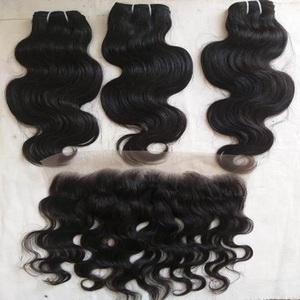 Paquetes de cabello virgen de doble estirado Cutícula alineada Cabello humano sedoso suave 100g Vendedores de cabello crudo humano brasileño sin procesar - Product Image 6