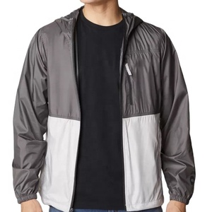 Haute qualité hommes coupe-vent College Jacketr veste imperméable avec capuche Logo personnalisé grande taille veste coupe-vent polaire - Product Image 1