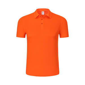 Polo d'entraînement pour homme, t-shirt uni, été, course à pied, coton, chemises décontractées, hauts à manches courtes décontractés, polo de grande quantité pour homme - Product Image 1