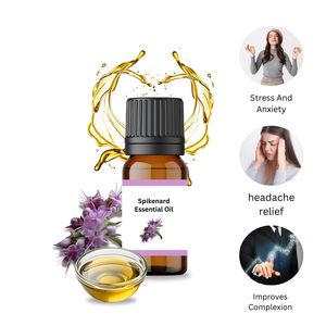 Huile essentielle de nard 100% pur personnalisable (10ml) grossiste en vrac de haute qualité pour les soins de la peau en aromathérapie de marque privée - Product Image 3
