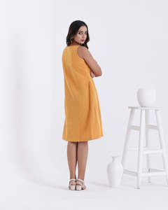 Exceptionnel solide motif haut longue robe Maxi mignon solide motif conception personnalisée Western tenue décontractée robes d'été et de printemps - Product Image 2