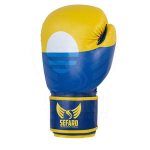 Guantes de boxeo impresos de buena calidad Guantes de boxeo de cuero con logotipo personalizado Guantes de boxeo resistentes - Product Image 2