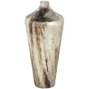 Vase de sol géométrique en métal de haute qualité, design moderne et créatif, couleurs personnalisables, petite taille pour la décoration intérieure et les mariages – Vente directe - Product Image 1