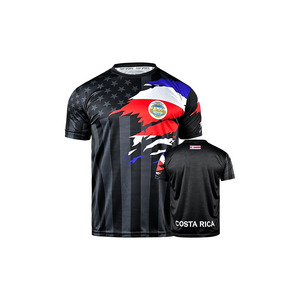 Maillot de football de haute qualité pour hommes adultes/unisexe, 100% polyester, à séchage rapide, avec taille et nom d'équipe personnalisables - Product Image 2