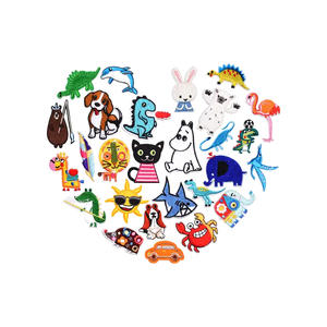 Insignias de parche de bordado de todos los tamaños de diseño personalizado de alta frecuencia, insignias bordadas de hierro para ropa - Product Image 2