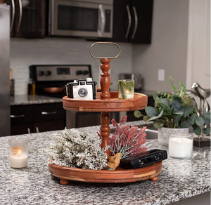 Support à gâteau à 3 étages, décoration de table, anniversaire, célébration du nouvel an - Product Image 2