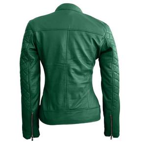 2025 chaquetas de cuero de mejor diseño para mujer piel de oveja de alta calidad manga completa personalizada nuevo transpirable último diseño de moda - Product Image 5