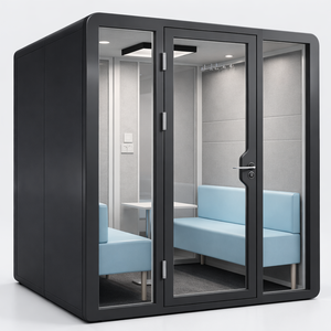 Cabines téléphoniques insonorisées pour bureaux, cabines téléphoniques mobiles, cabines de réunion portables insonorisées - Product Image 1