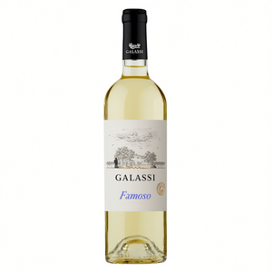 GALASSI Famoso Rubicone IGT White <b>Wine</b> Aromatic and Distinctive 750ml Made in Italy 6 Bottles Per Box - Product Image 2