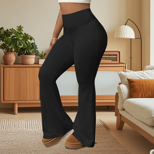 Winter Essentials Pantalones de chándal de pierna ancha recta Soft 350gsm Fleece Lined Joggers Logotipo personalizado - Product Image 3