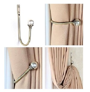 Classic Design Hold-<b>back</b> Drapery Hardware <b>Curtain</b> Use Tieback Cabinet Hardware Accessories Manufacturer & Wholesaler From India - Product Image 4