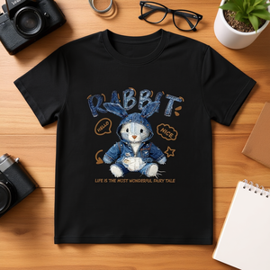 T-Shirt Unisex 100% Cotone 210GSM, Vestibilità Oversize Casual, Logo Stampato Frontalmente con Serigrafia/DTG/Schermo, Maglietta - Product Image 3