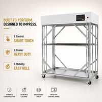 Imprimante 3D FDM grand format ActionLasers, panneau de commande intuitif, roulettes verrouillables, déplacement facile