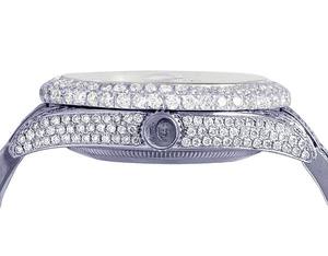 Meilleure vente VVS Moissanite Diamant Cadran arabe Acier inoxydable Automatique Iced Out Montre Hip Hop Luxe Personnalisé Mode Homme - Product Image 5