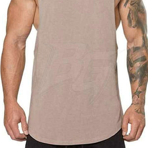Premium Men's Casual Bodybuilding Tank <b>Top</b> Breathable Eco-Friendly Quick Dry Cotton Lightweight Sleeveless Fitness Apparel - Product Image 4