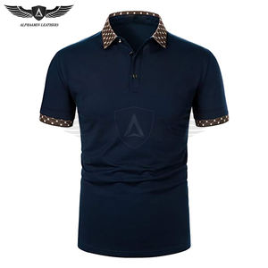 Chemises polo pour hommes de haute qualité, entièrement personnalisées avec logo imprimé, coupe ample, tissu respirant, très vendues - Product Image 1